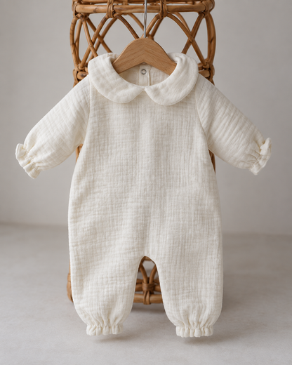 Müslin İsimli Hastane Çıkış Seti 100% Organik Cotton