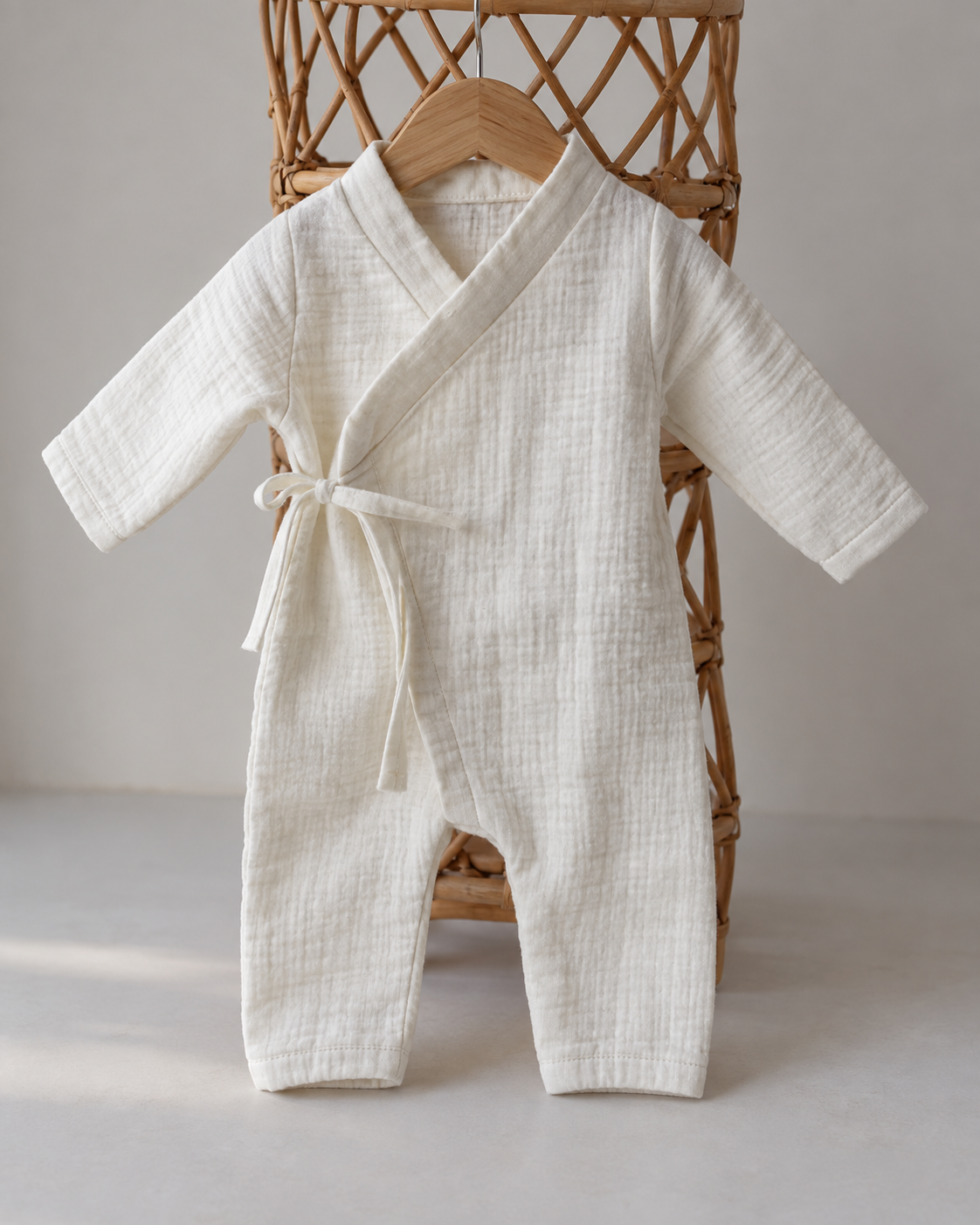 Müslin İsimli Hastane Çıkış Seti 100% Organik Cotton