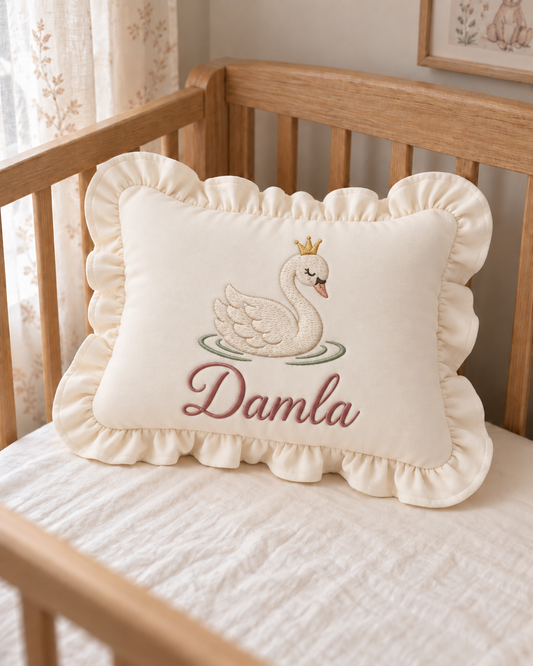 İçi Dolgulu Yastık 100% Organik Cotton
